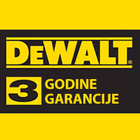 DeWalt D25481K 3 godine garancije